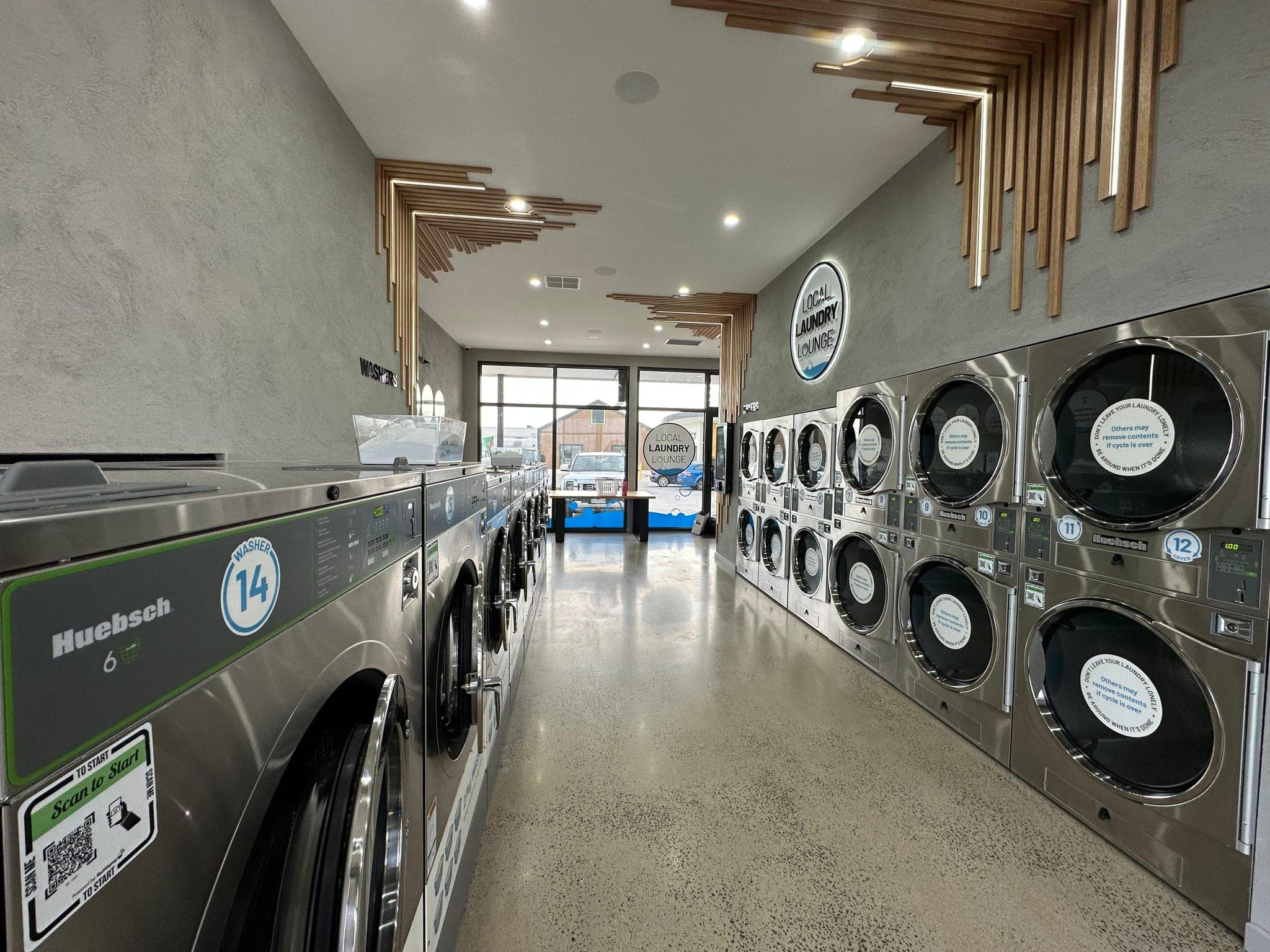 Interior of Local Laundry Lounge The Square, Ashbury
